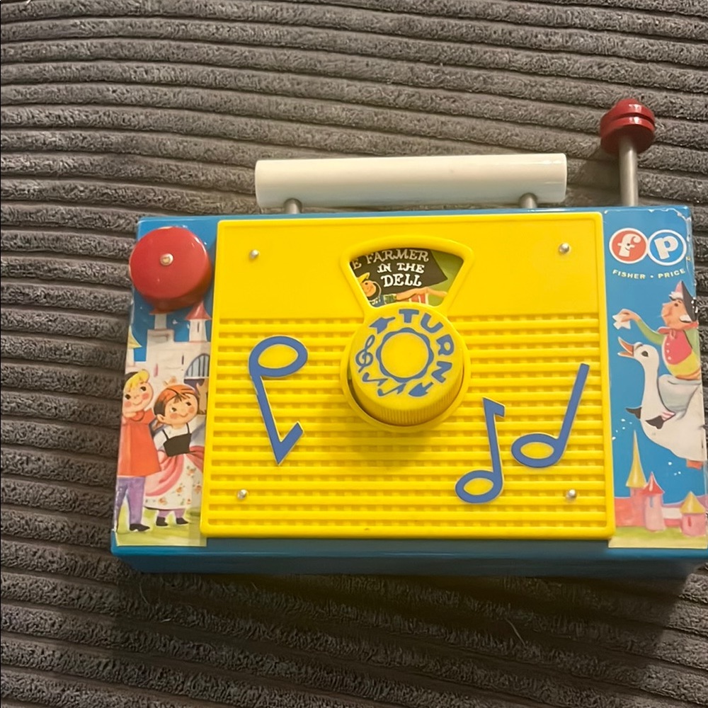Fisher-Price Musical Toy - Yellow and Blue